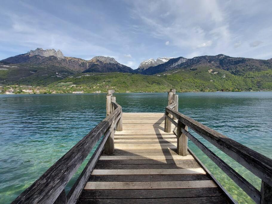 Charmant Et Spacieux Appartement A Quelques Pas Du Lac Duingt Dış mekan fotoğraf