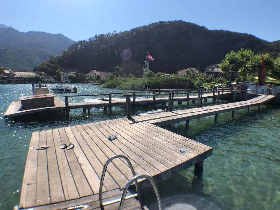 Charmant Et Spacieux Appartement A Quelques Pas Du Lac Duingt Dış mekan fotoğraf