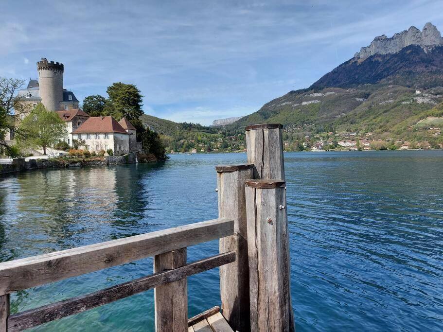 Charmant Et Spacieux Appartement A Quelques Pas Du Lac Duingt Dış mekan fotoğraf