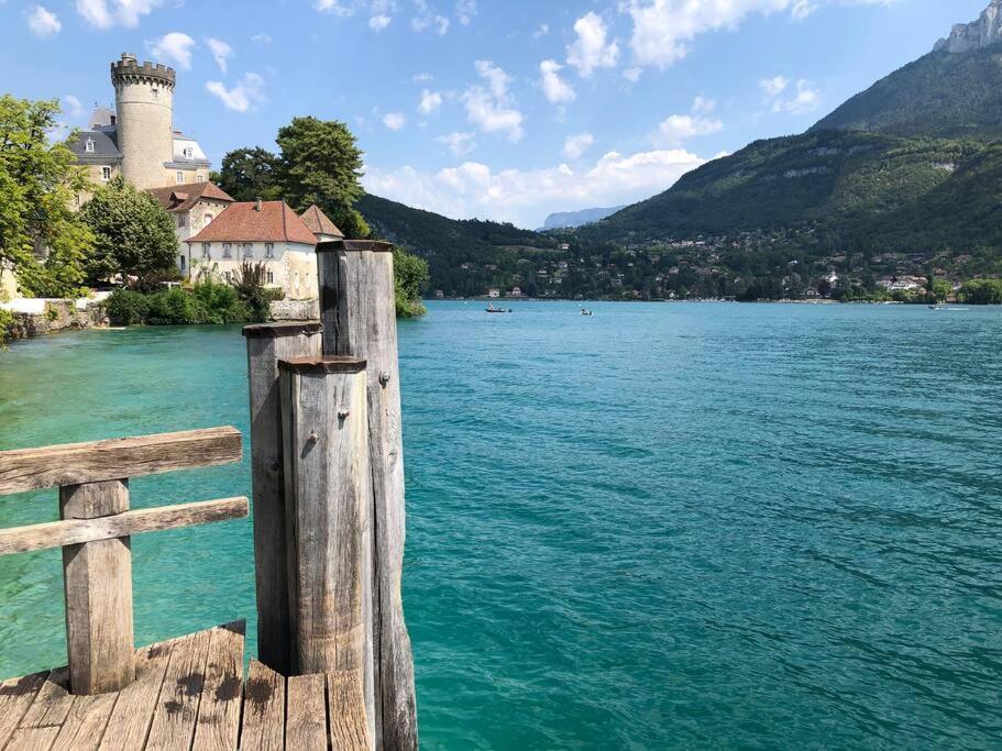 Charmant Et Spacieux Appartement A Quelques Pas Du Lac Duingt Dış mekan fotoğraf